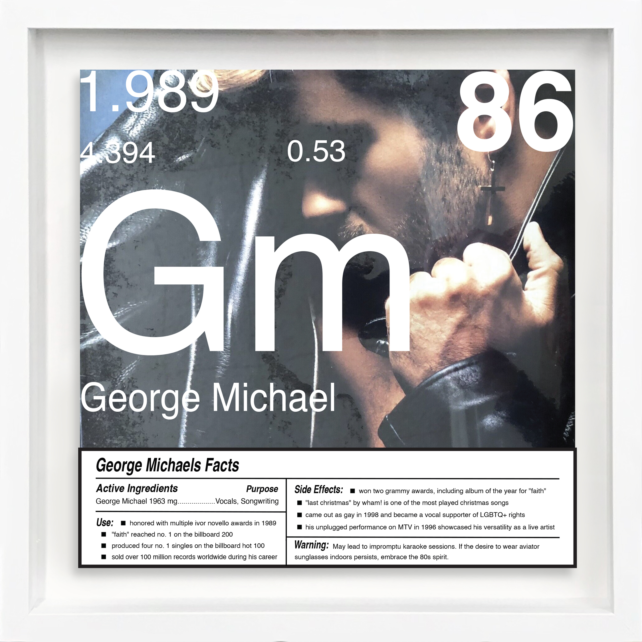 George Michael artwork